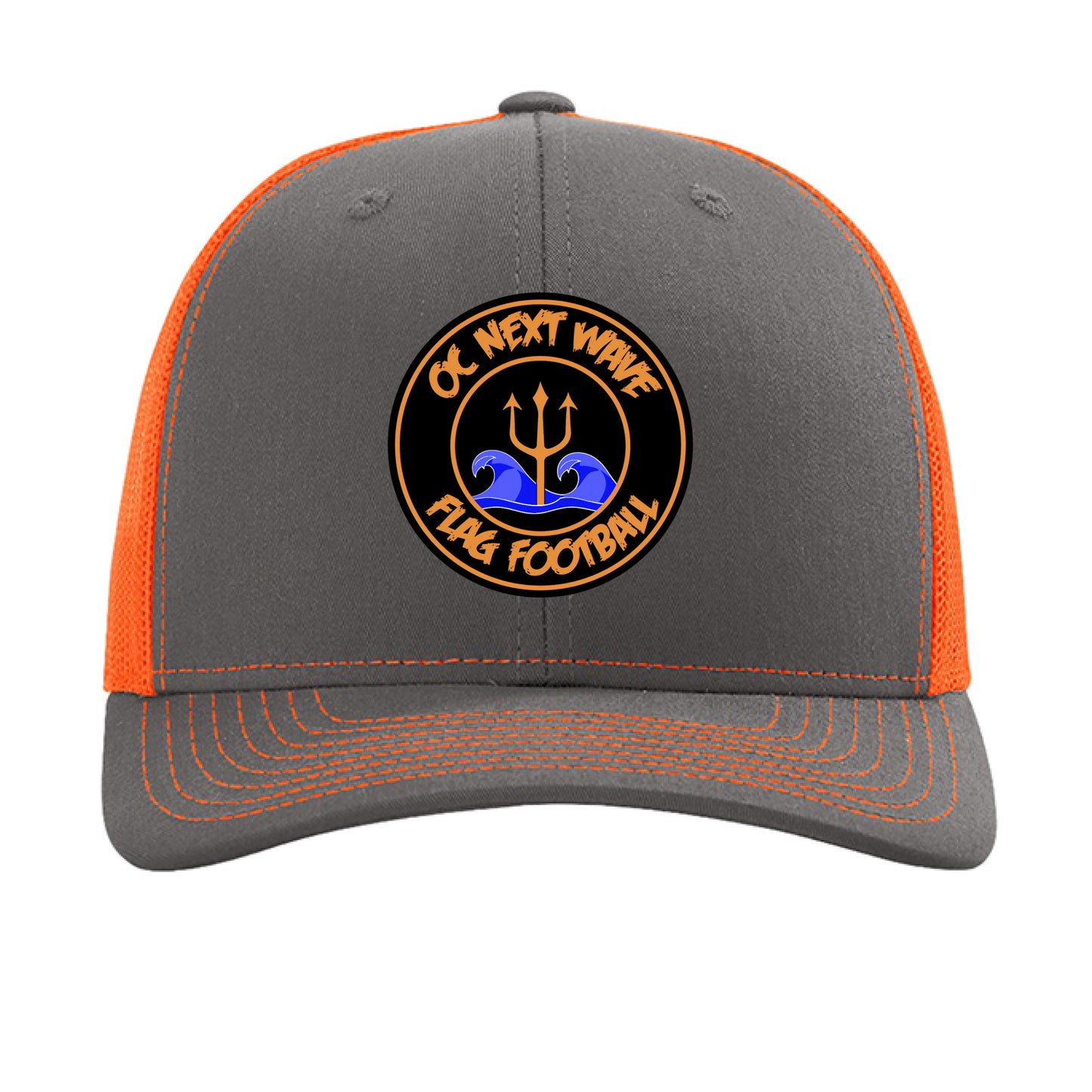Charcoal/ Neon Orange - FRONT